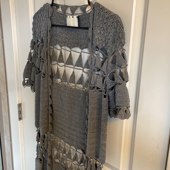 Mike Gonzalez unique Cutout Cardigan. XS. - Picture 3 of 6